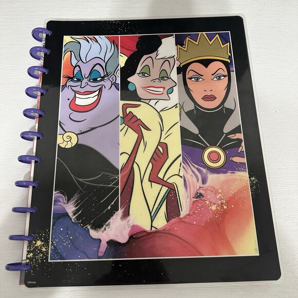 The Happy Planner Disney Villains Big Notebook - Picture 1 of 7